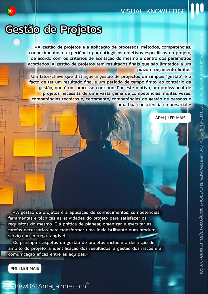 Visual Knowledge. Project Management. newDATAmagazine<sup>®</sup>